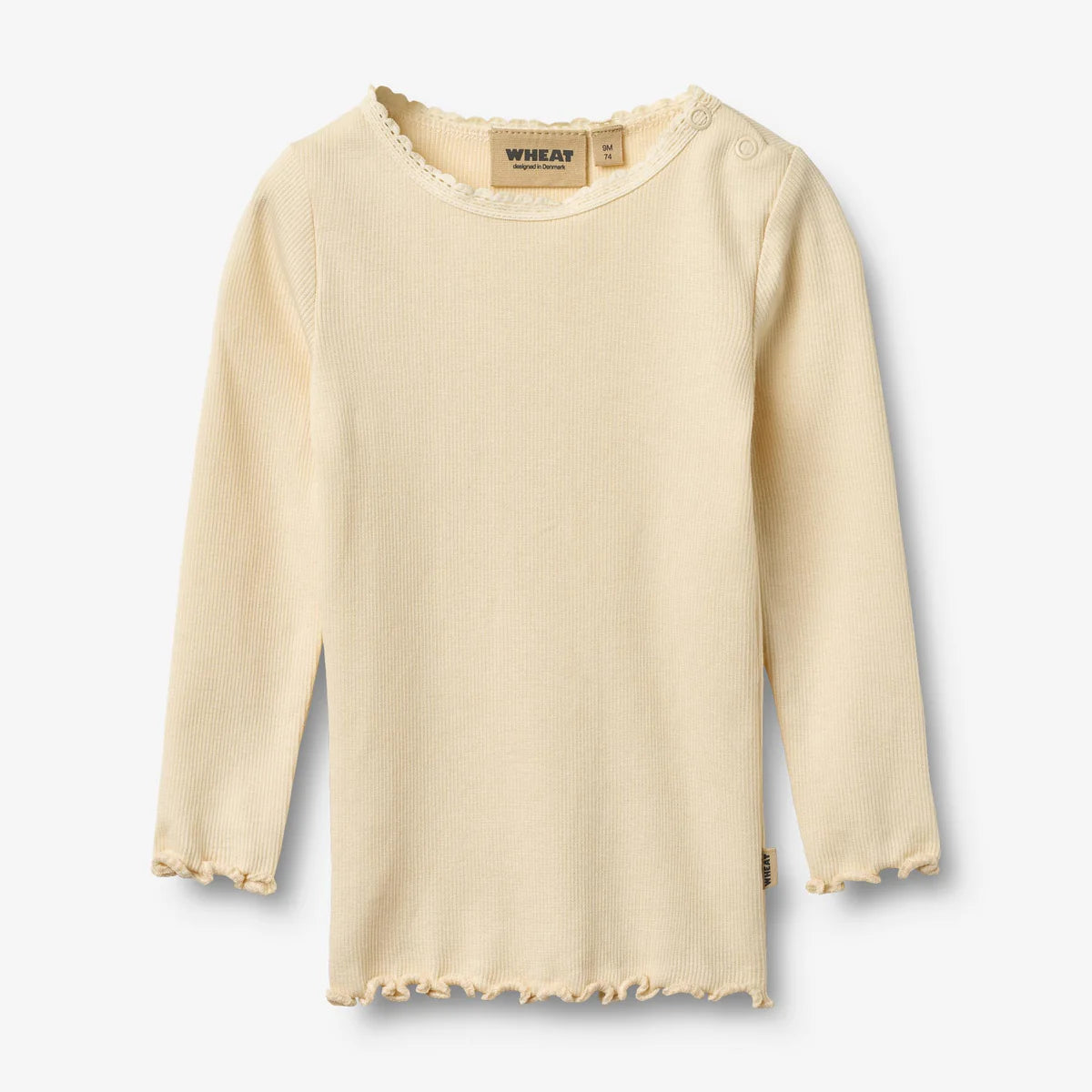 Wheat - Baby Langarmshirt “Reese” gelb