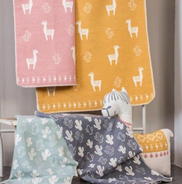 Kuschelige Babydecken fair produziert von Fussenegger