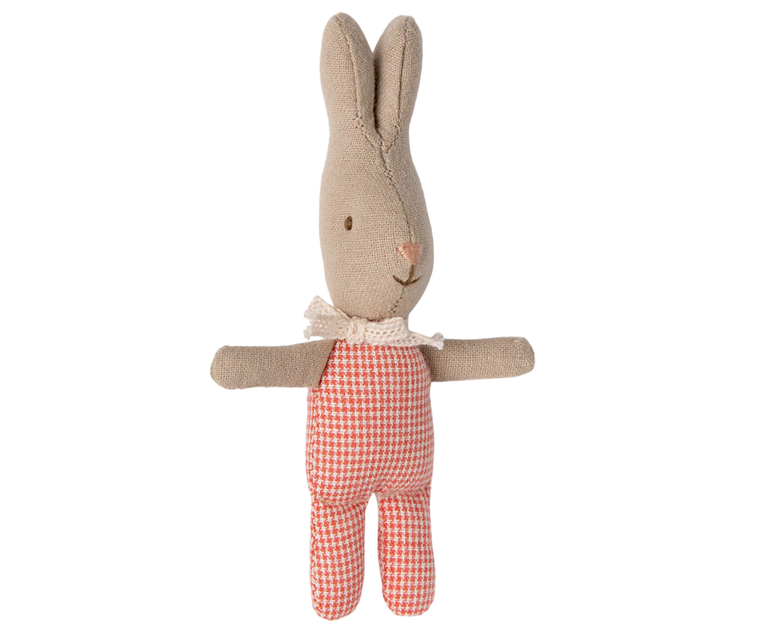 Maileg - Hase klein rot kariert