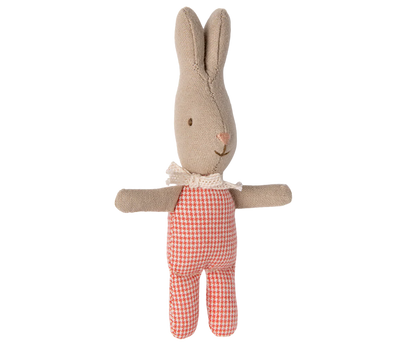 Maileg -  Hase klein rot kariert