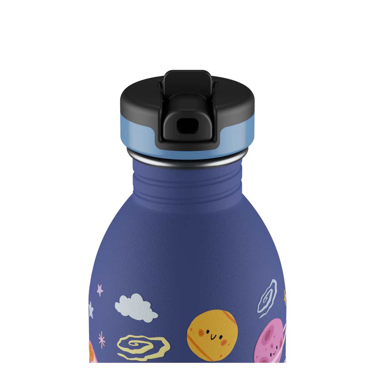 24 Bottles - Trinkflasche 500ml Weltall blau