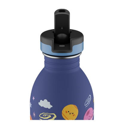 24 Bottles - Trinkflasche 500ml Weltall blau