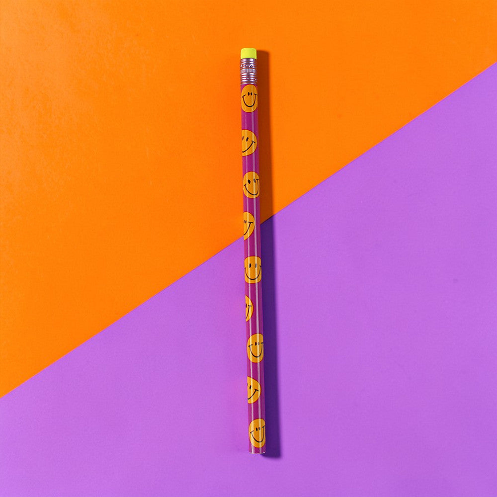 Ava &amp; Yves - Bleistift smile, violett-orange