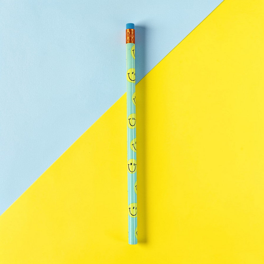 Ava &amp; Yves - Bleistift smile, hellblau-gelb