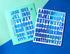 Ava & Yves - Buchstabensticker, blau