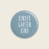 Ava & Yves - Kinder Button "Kindergartenkind, blau