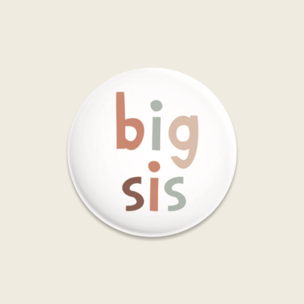 Ava &amp; Yves - Kinder Button Big Sis