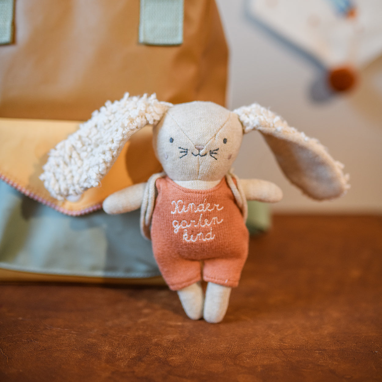 Ava &amp; Yves - Hase "Kindergartenkind", rosa