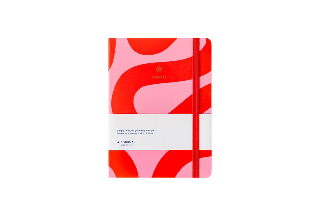 A-Journal - Notizbuch Flow Pink