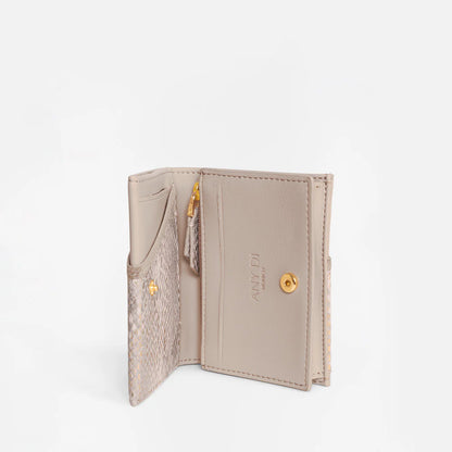 Any Di - Mini Wallet Pocket/ Geldbeutel beige-snake