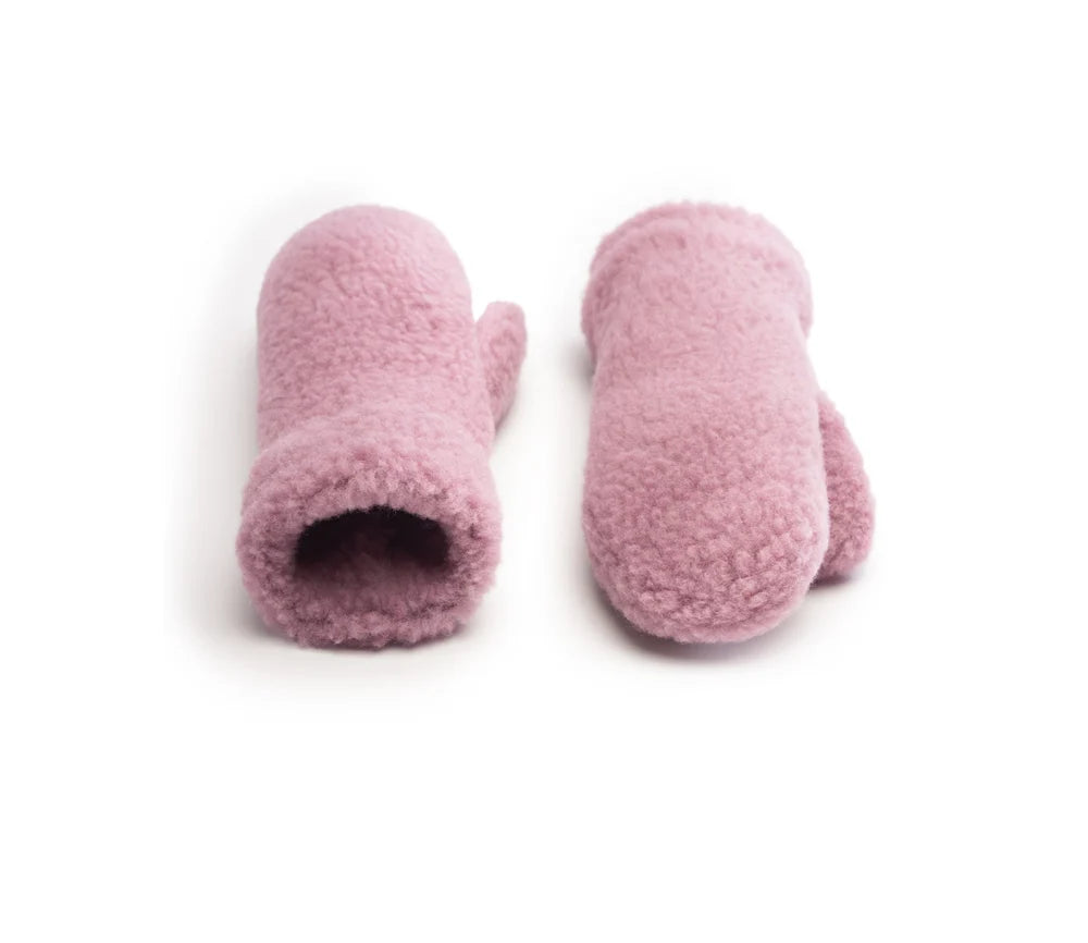 Alwero - Damen Handschuhe Gully Wolle (bio) Pink