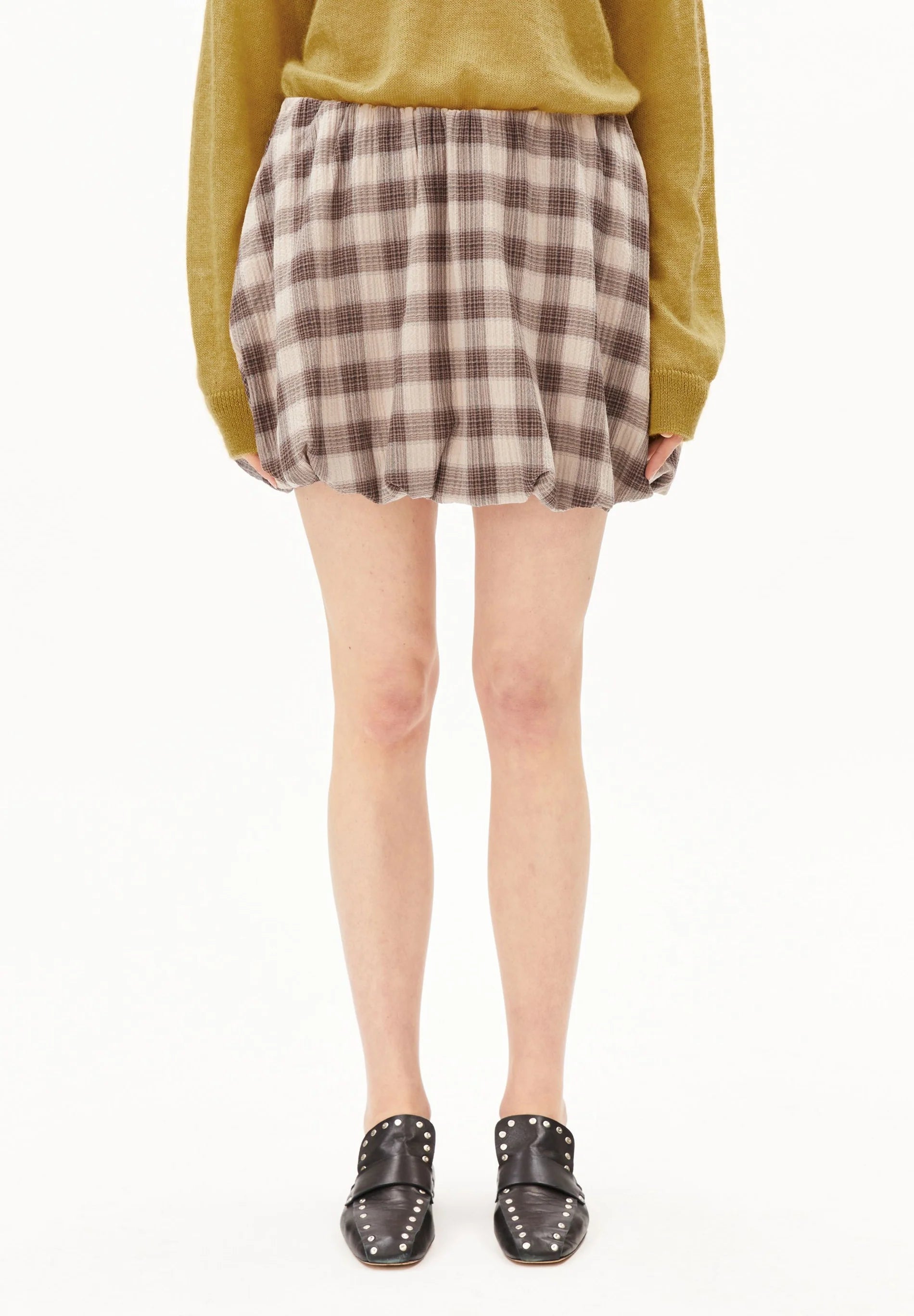 Check Balloon Damen Ballon Minirock Karo
