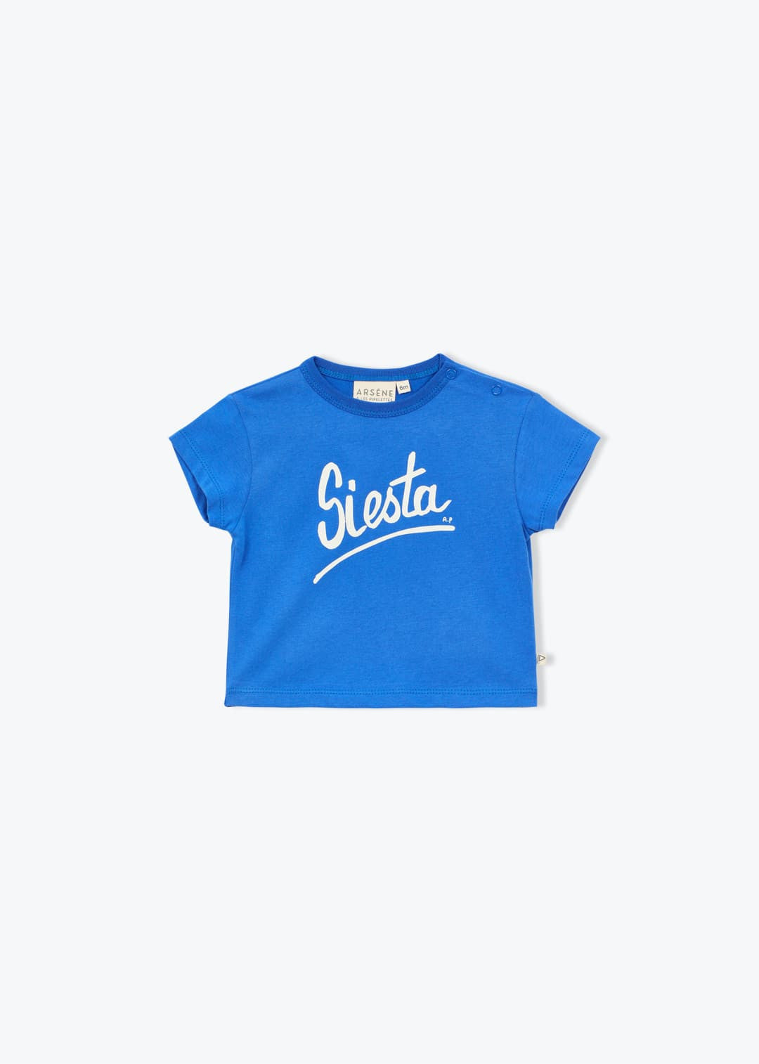 Arsène et les Pipelettes - Kinder T-Shirt "Siesta" blau