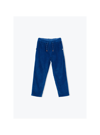 Arsène et les Pipelettes - Kinder Cordhose blau aus Baumwolle