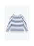 Arsène et les Pipelettes - Damen Langarmshirt blau gestreift