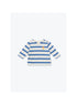 Arsène et les Pipelettes - Baby Langarmshirt blau gestreift
