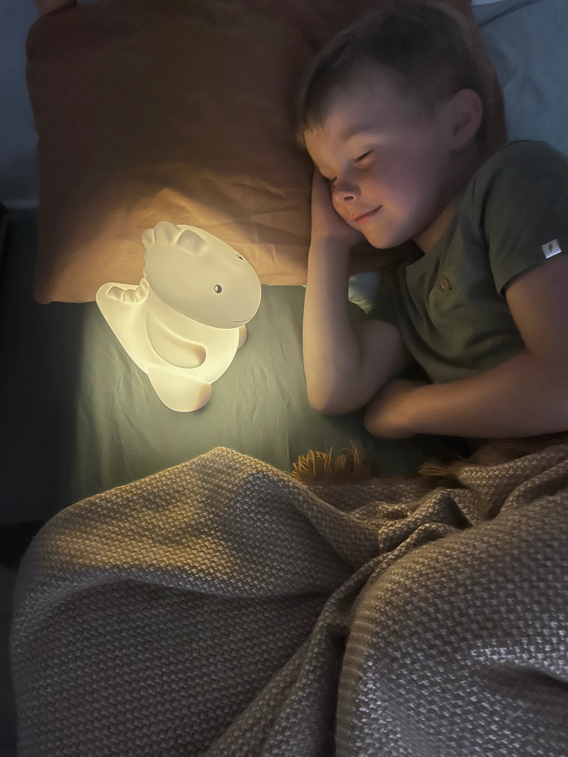 Atelier Pierre - LED Nachtlicht Dino Jéroom sand