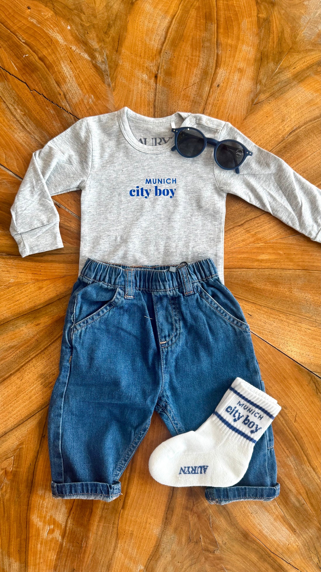 AURYN -  Munich city boy - Socken - Partnerlooksocken MINI &amp; ME