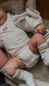 AURYN -  mini/ mum/ dad Socken weiß - Partnerlooksocken MINI & ME