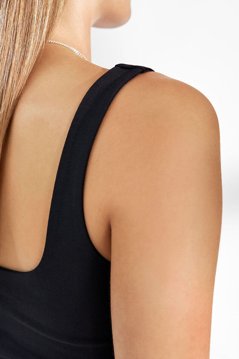 Bread&amp;Boxers-tanktop-scoop-schwarz