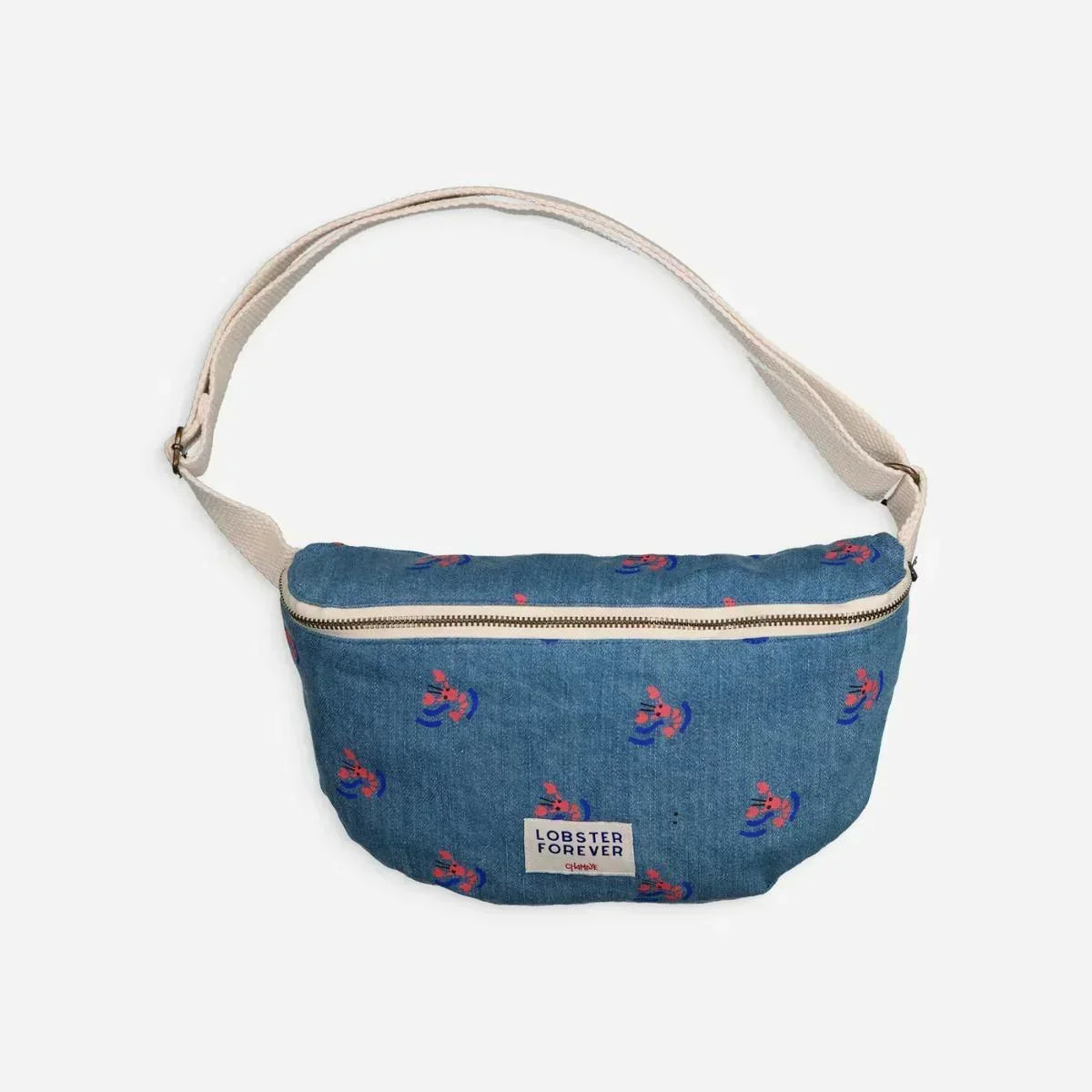 Chamaye - Kinder Bauchtasche Jeans Lobster