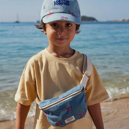 Chamaye - Kinder Bauchtasche Jeans Lobster