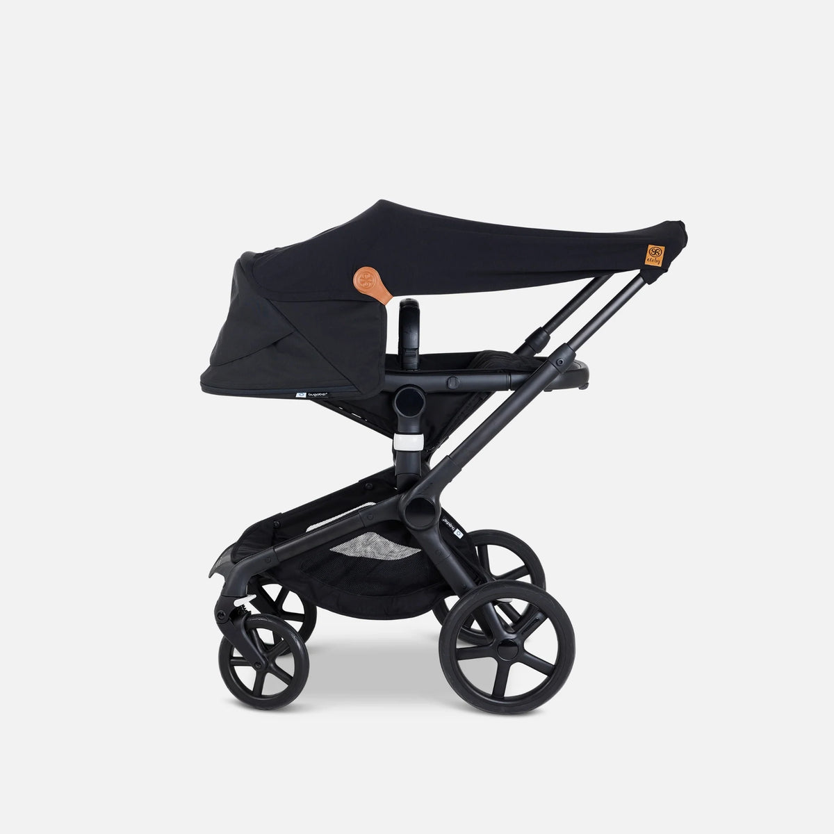 Cloby - Babydecke/ Sonnenschutz mit UV-Schutz 50+ schwarz