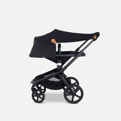 Cloby - Babydecke/ Sonnenschutz mit UV-Schutz 50+ schwarz