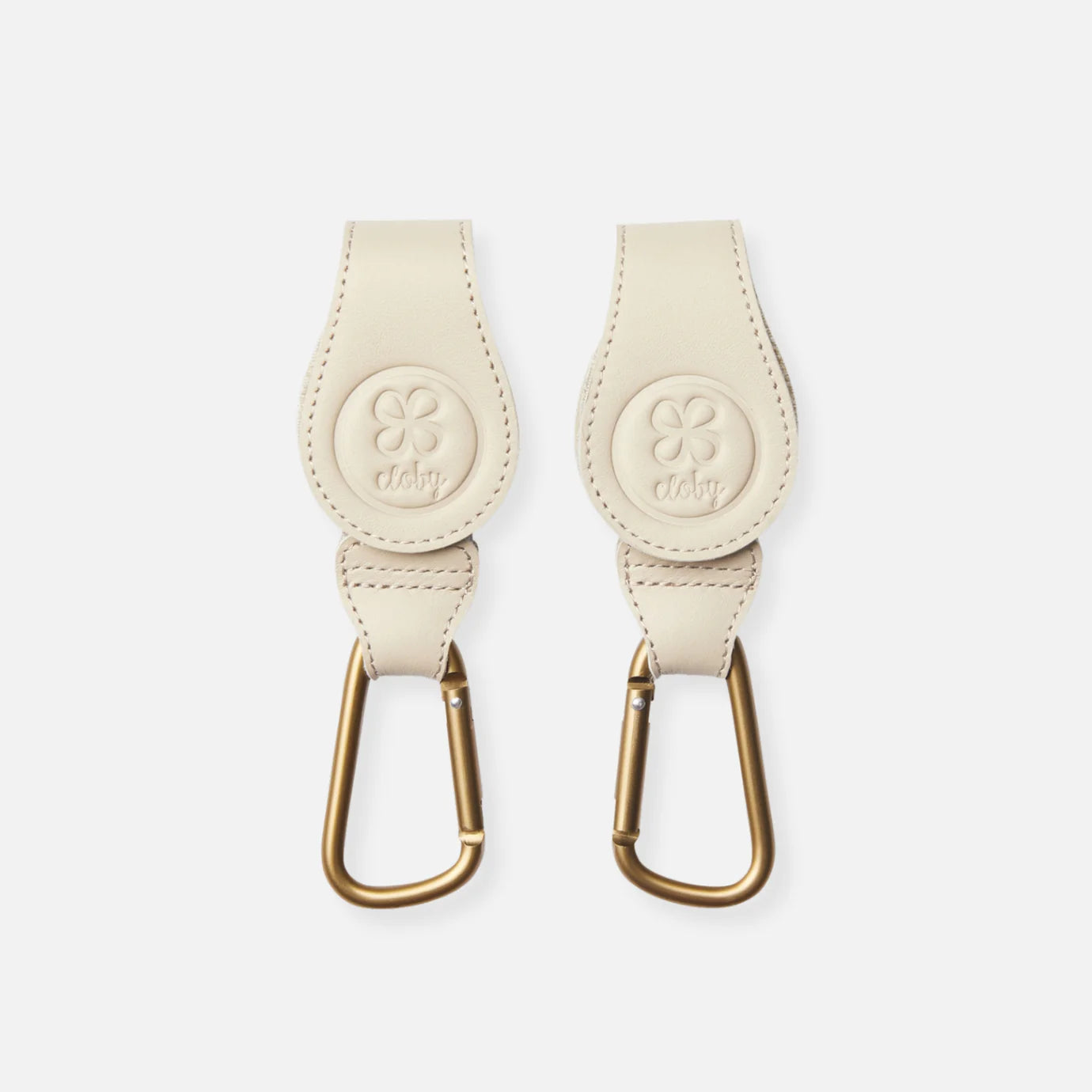 Cloby - Kinderwagenhaken beige