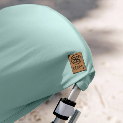 Cloby - Babydecke/ Sonnenschutz mit UV-Schutz 50+ sea blue