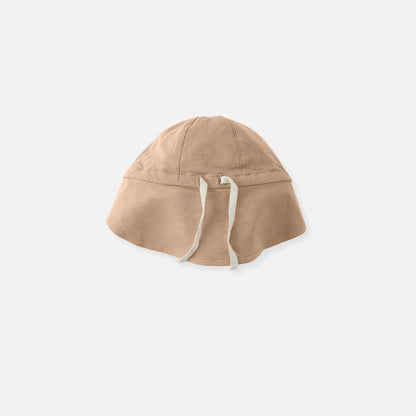 Cloby - Wendbarer Sonnenhut Beige/Braun UV-Schutz 50+