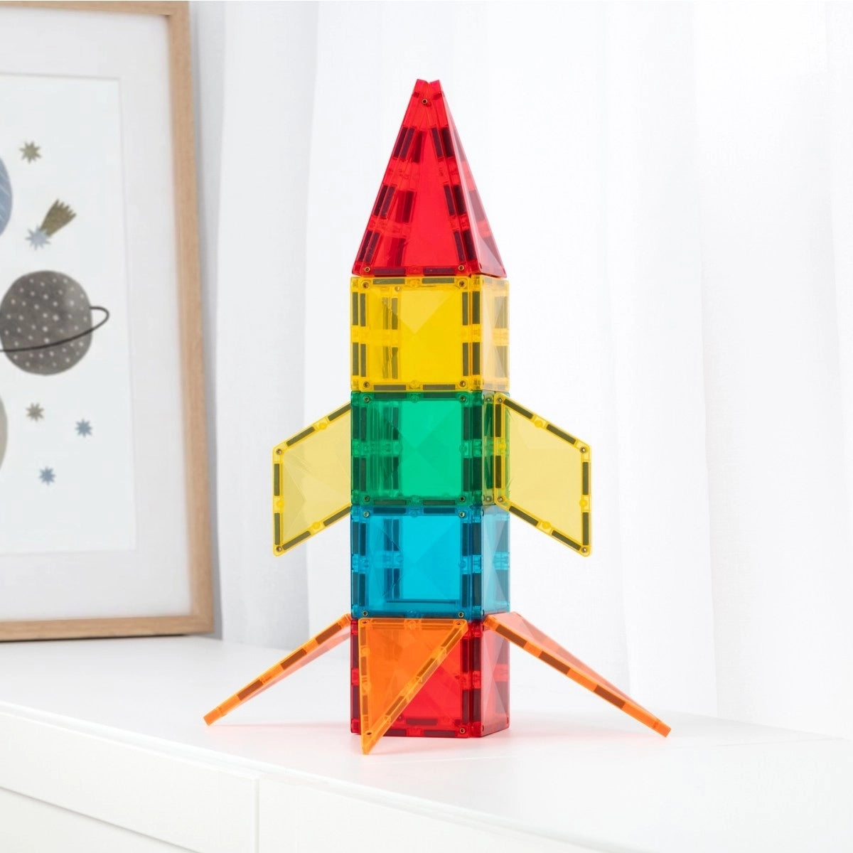 Connetix - Magnetbausteine Licht Rakete - AURYN Shop