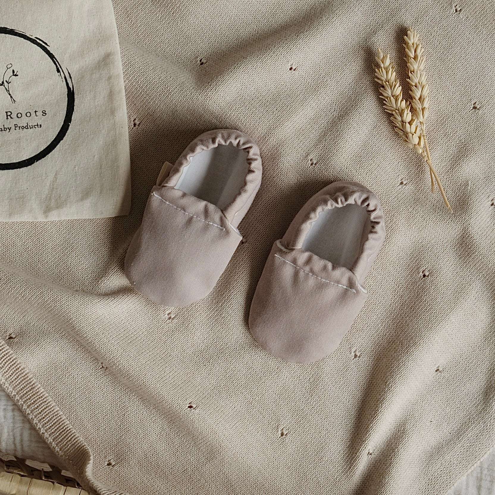 Cosy Roots - Baby Schuhe vegan caramel