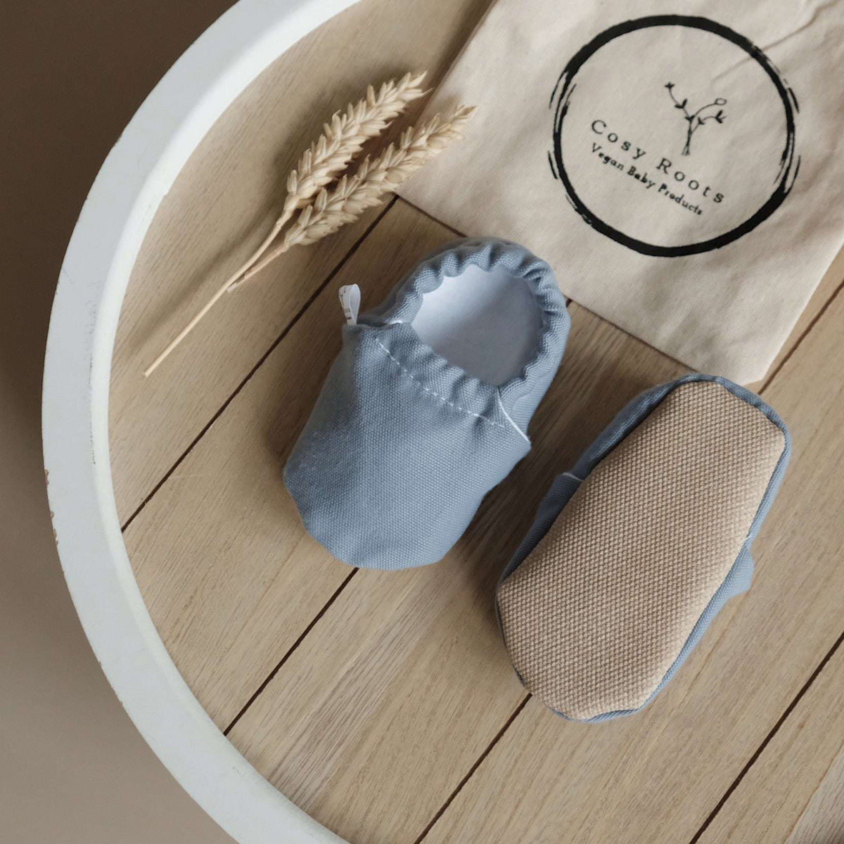 Cosy Roots - Baby Schuhe vegan blau
