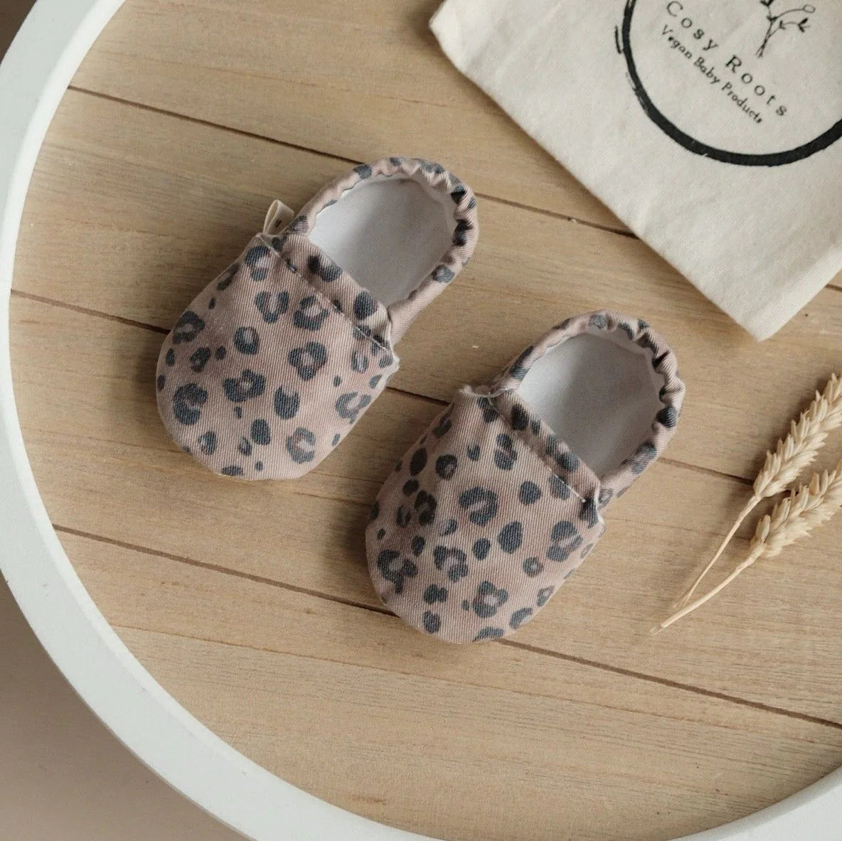 Cosy Roots - Baby Schuhe vegan leo