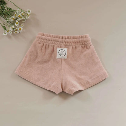 Cosy Roots - Kinder Shorts „Terry“ rosa