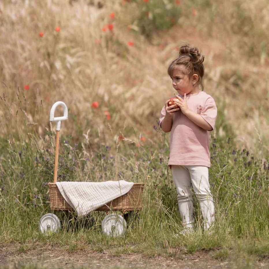 Cosy Roots - Kinder T-Shirt „Flower“ rosa