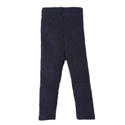Disana - Kinder Strickleggings Wolle blau