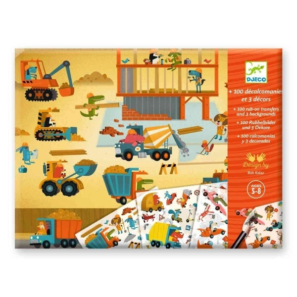 Djeco-bilder-baustelle