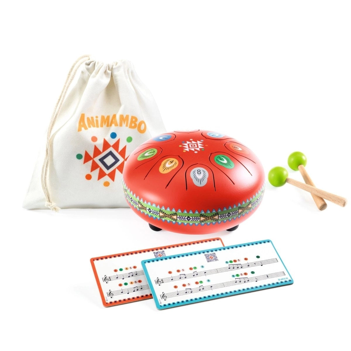 Djeco - Animambo rote Zungentrommel