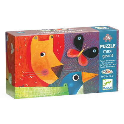 Djeco - Bodenpuzzle Tierparade - 36 Teile