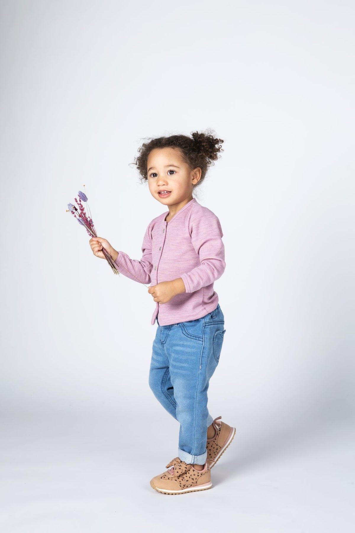 Engel - Baby Cardigan Wolle rosa