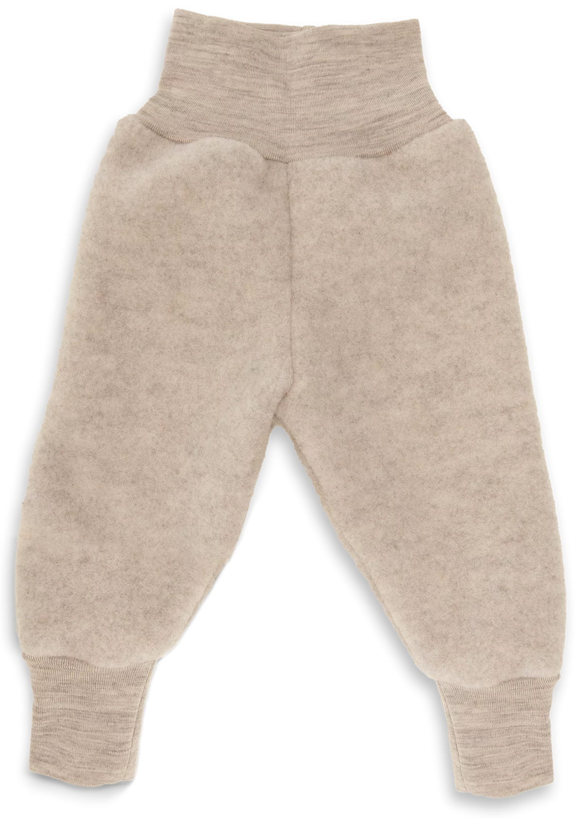 Engel - Baby Hose Wolle mit Nabelbund beige