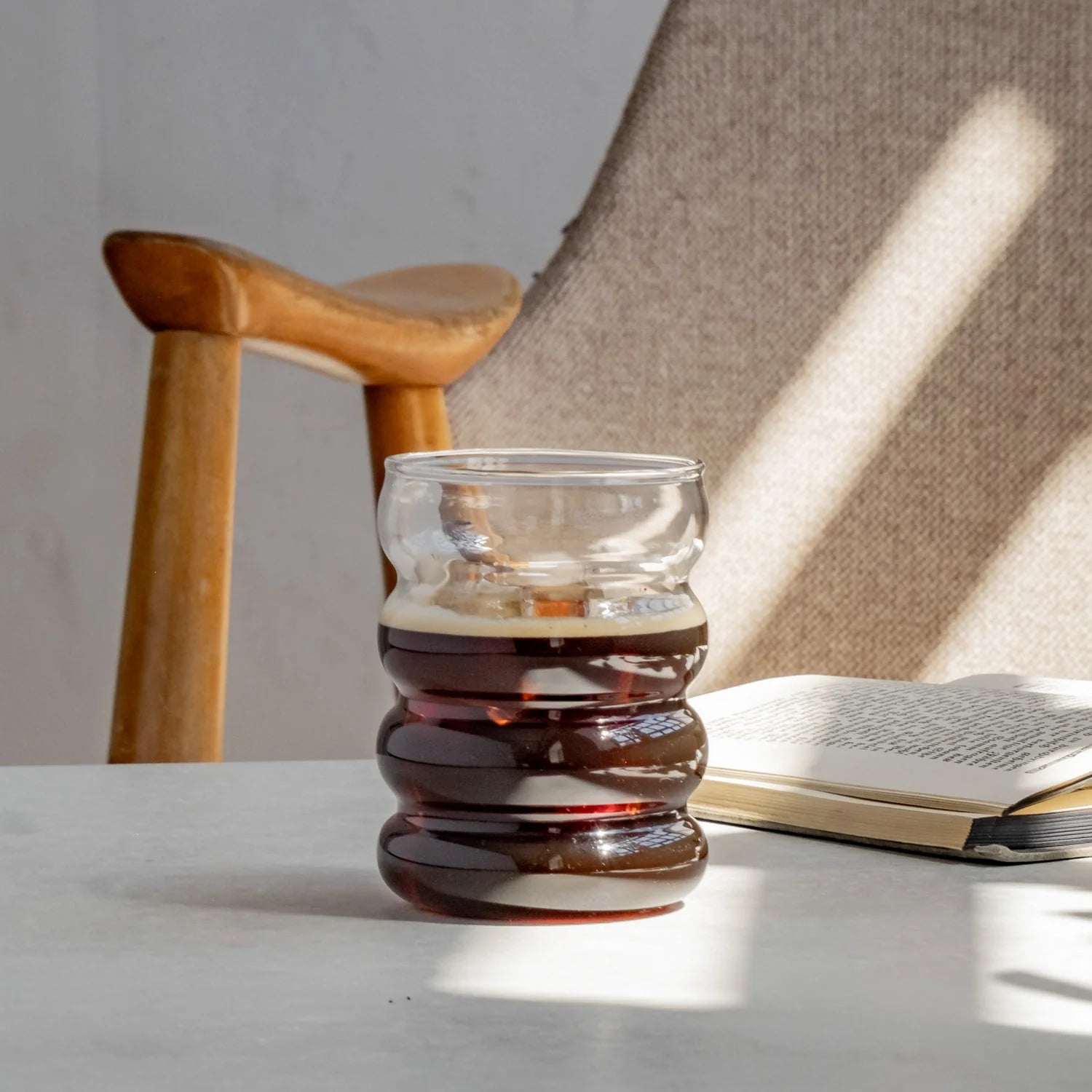 Eulenschnitt -Double Bubble Glas Blanko