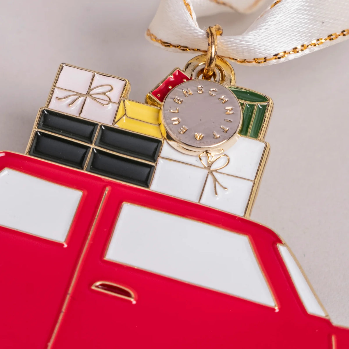 Eulenschnitt - Baumschmuck Weihnachtsauto
