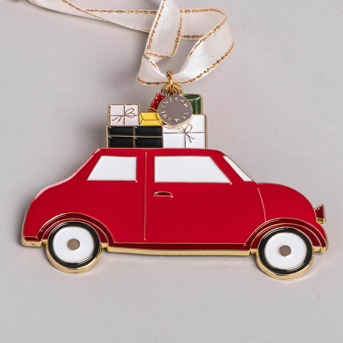 Eulenschnitt - Baumschmuck Weihnachtsauto