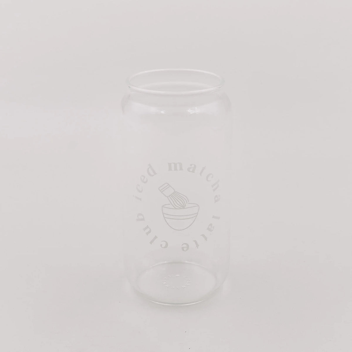 Eulenschnitt - Hohes Trinkglas Iced Matcha Latte Club