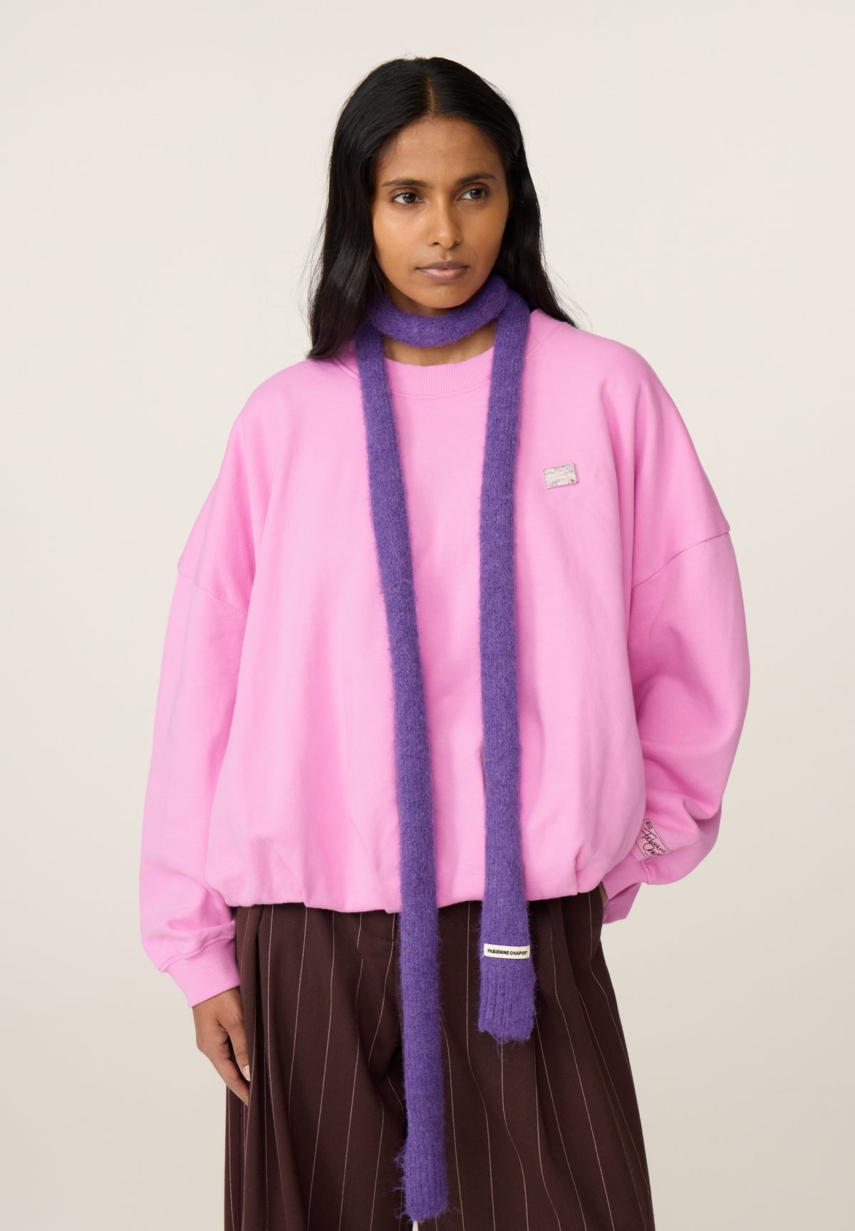 FABIENNE CHAPOT - Damen Sweater Bubble rosa