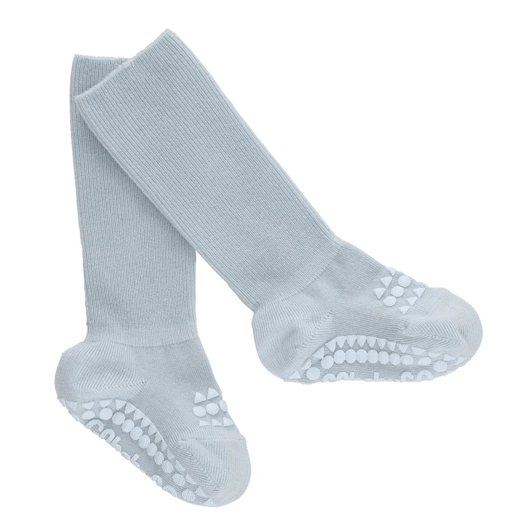 Go Baby Go - Bambus Stoppersocken hellblau