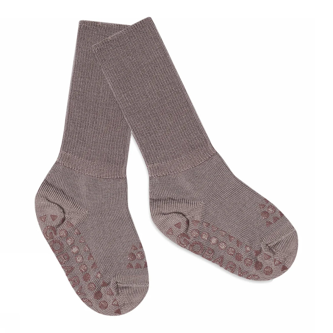 Go Baby Go - Stoppersocken Merinowolle lila